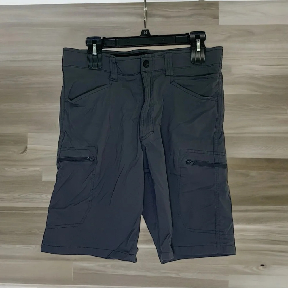 Wranglers Grey Cargo Shorts Size 32 - Picture 6 of 7